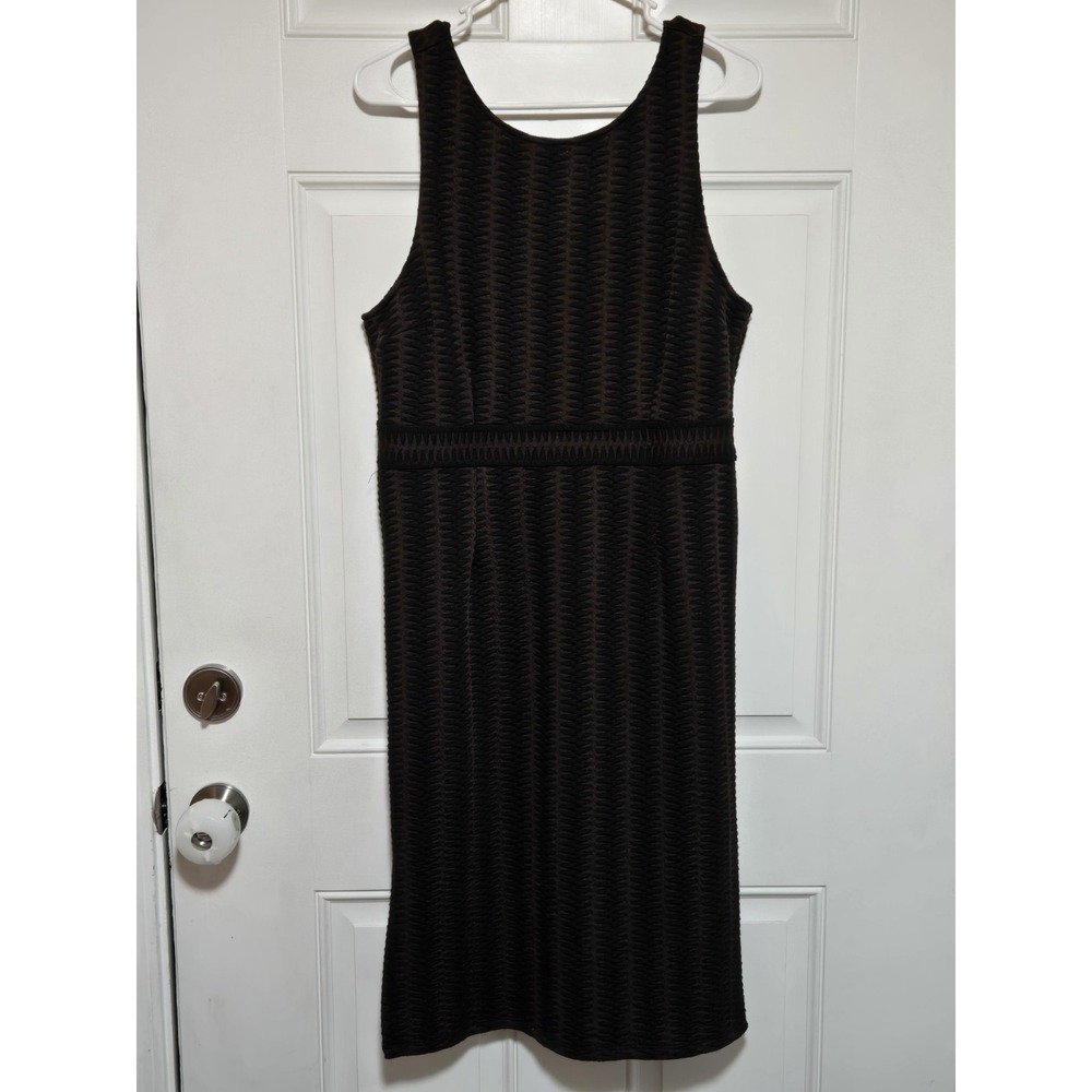 Philosophy Dress Republic Clothing Womens Size Large NWT Brown‎ Back Zip